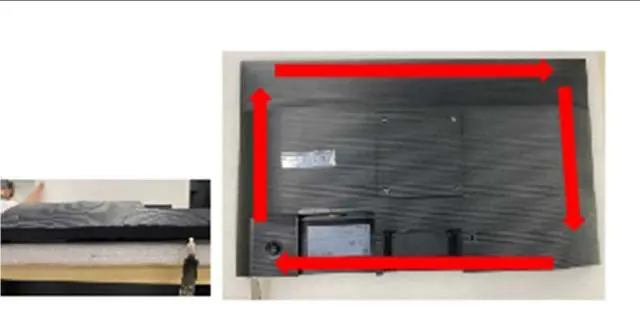 Rear cover disassembly sequence