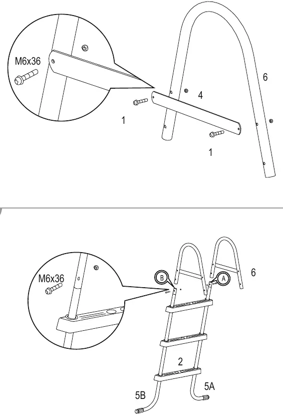 Top arch connection