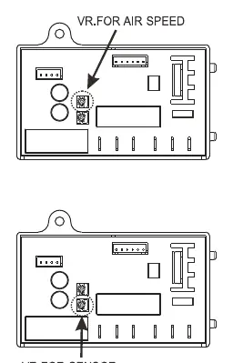 Air Speed and Sensor Range Adjustment