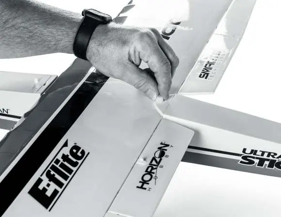 Wing installation.