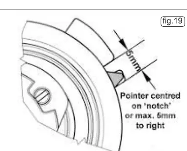 Tensioner pointer alignment