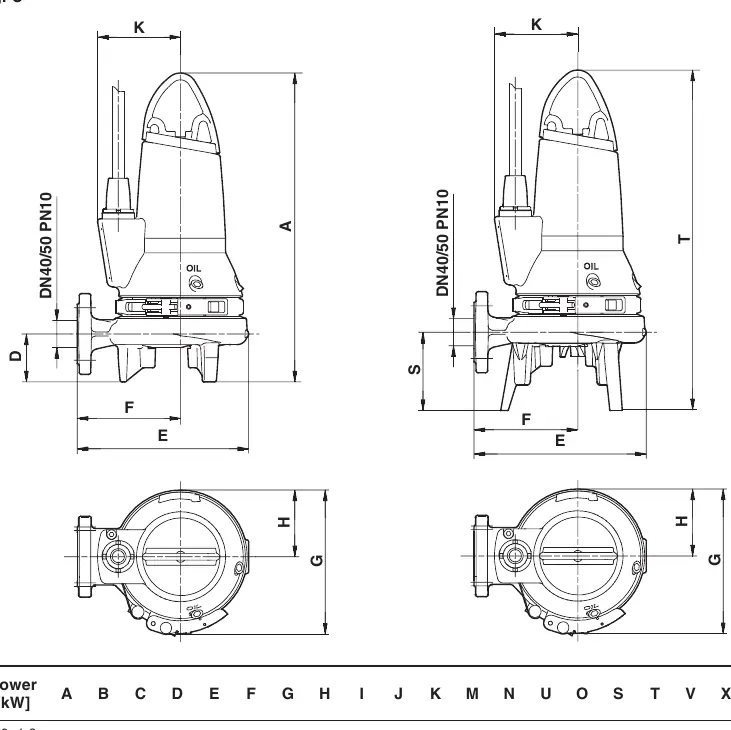 Free-standing installation (Fig. C)