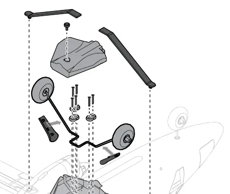 Landing gear installation