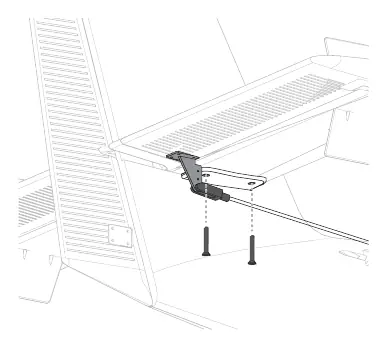 Horizontal tail installation