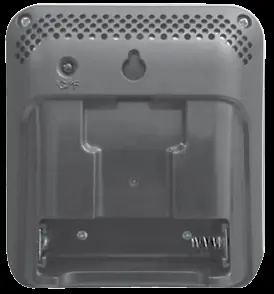 Back of the display unit