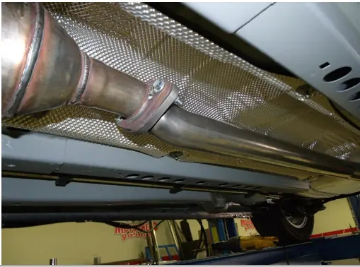 Exhaust flange removal
