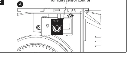 Humidity sensor control dial
