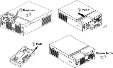 Remote Display Panel Installation