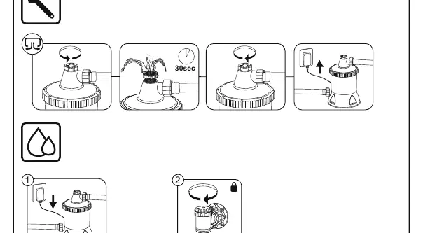 Air discharging procedure.