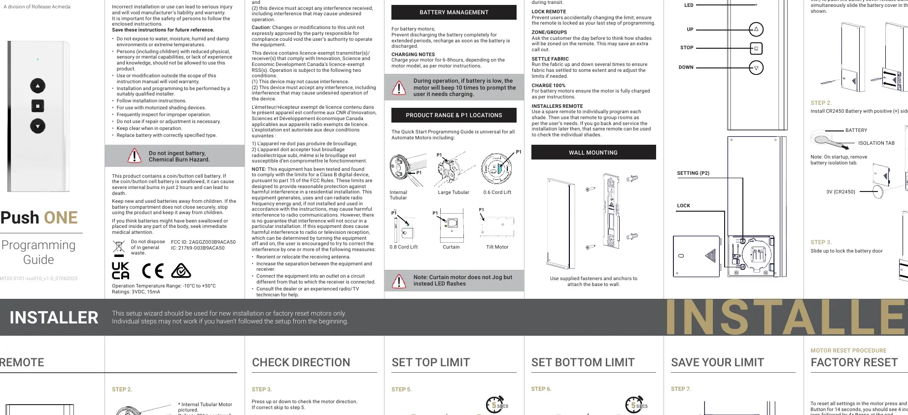 Installation diagram from the manual