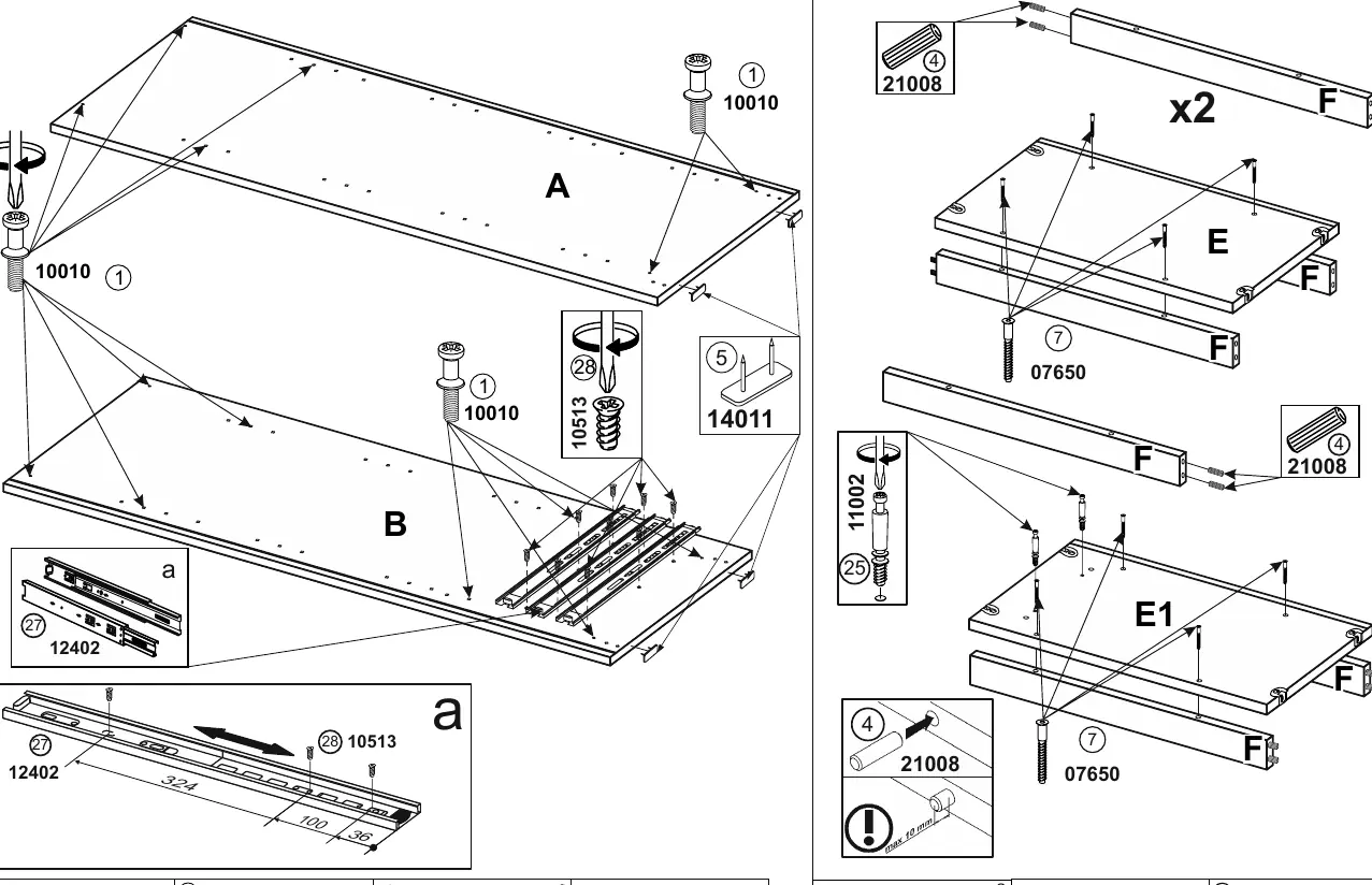 Frame assembly steps