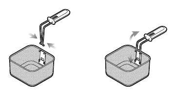 Basket handle assembly