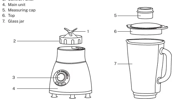 Parts list diagram