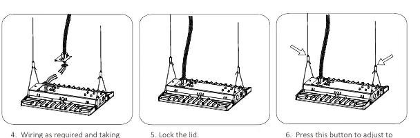 Chain mounting steps 4-6