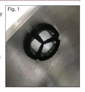 Removing the anti-scale filter