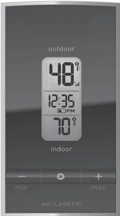 Display unit and outdoor sensor