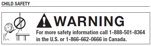 Child safety warning