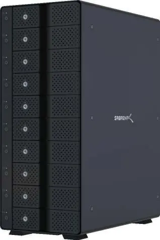 Sabrent 10-Bay 3.5" SATA III HDD Tray-Less Docking Station