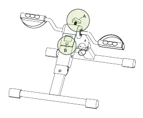 Resistance knob adjustment