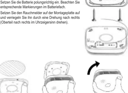 Mounting diagram showing the installation process.