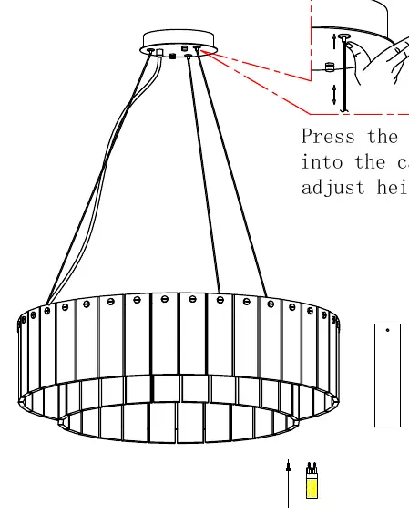 Step 4: Height adjustment