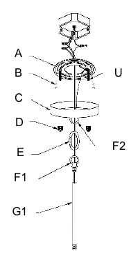 Fig. 3: Exploded view of the fixture.