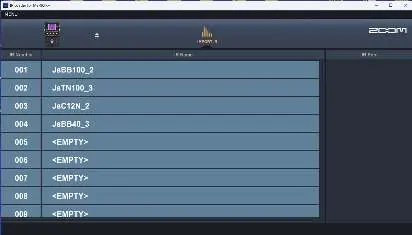 Drag-and-drop procedure for importing IR data