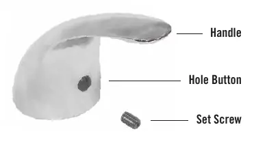 Single Handle with Set Screw components