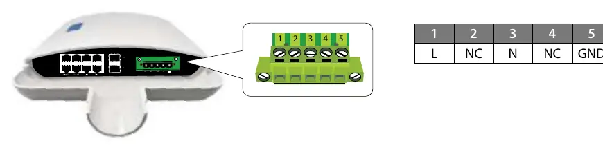 Terminal block wiring diagram