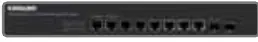 Front panel view of the switch