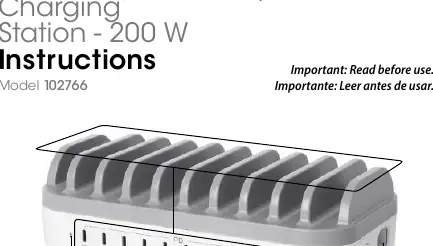 Charging station ports and controls