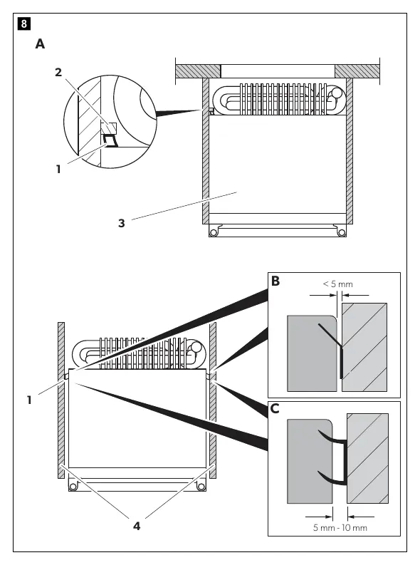 Airtight sealing methods