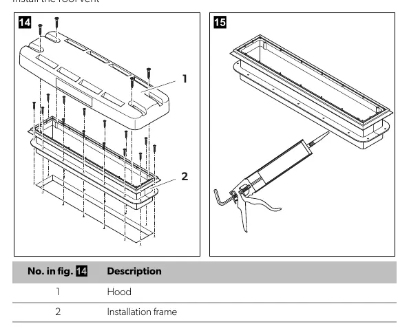 Condensation drain installation