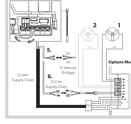 Wiring diagram for RMDT 10.5(X)(T)