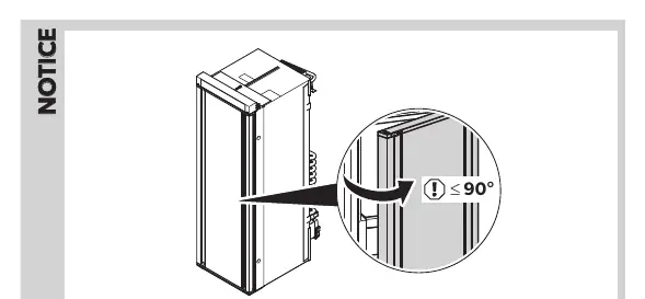 Door clearance requirements