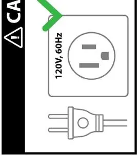 Power requirements warning