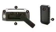 Power bank components and ports