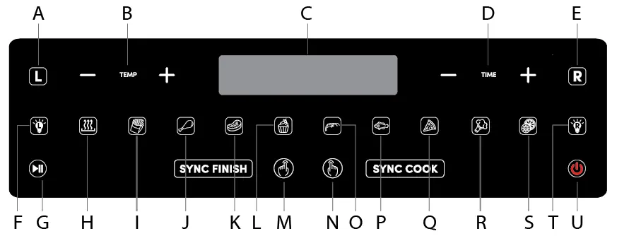 Control panel layout