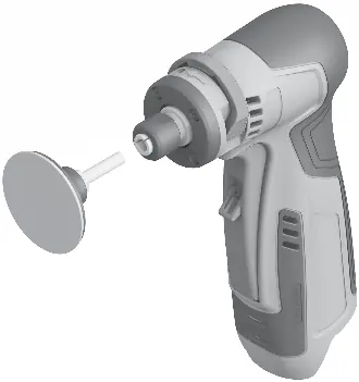 Fitting the abrasive tool