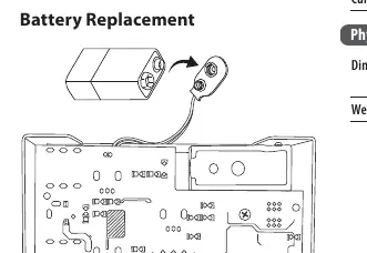 Battery replacement procedure