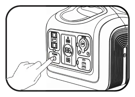 Power button operation