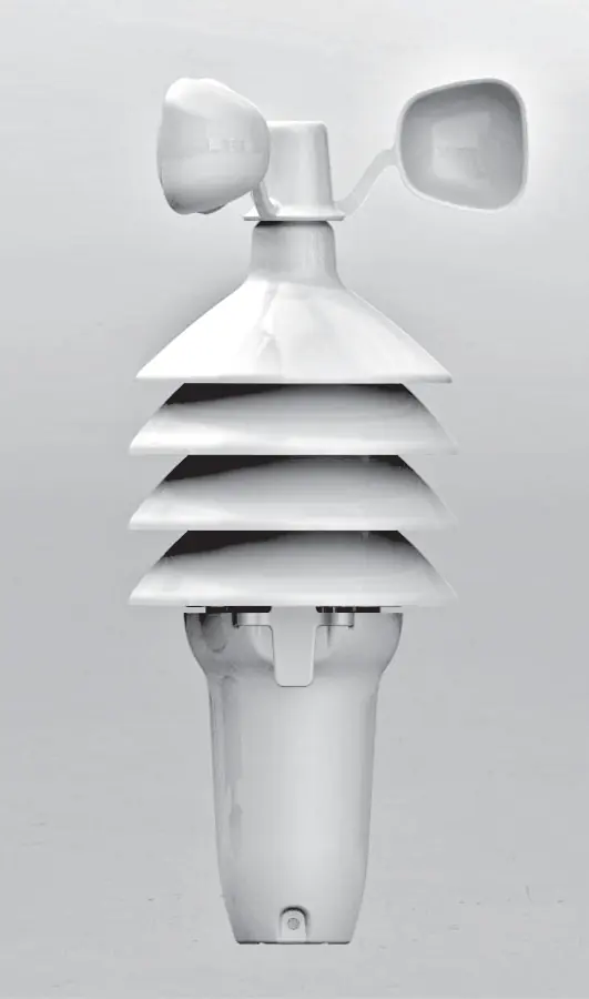 3-in-1 Sensor components and mounting hardware