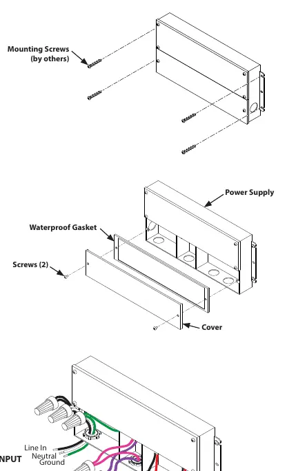 Mounting and Connection Diagram