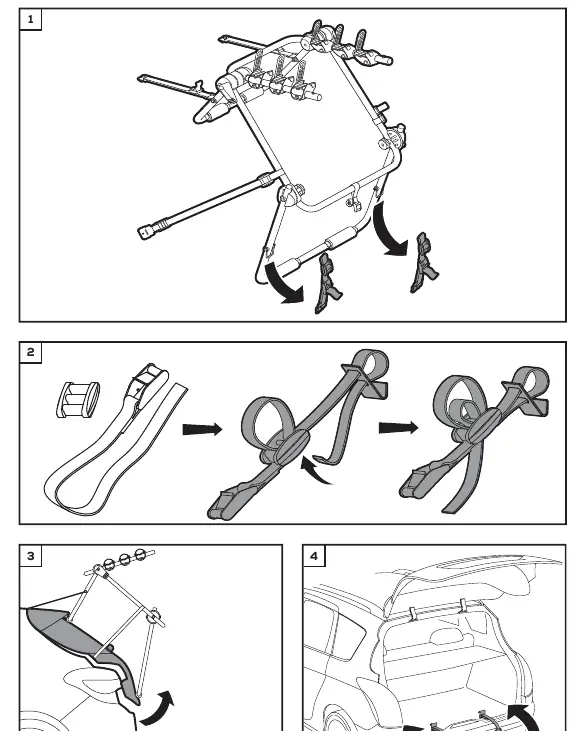 Lower strap attachment