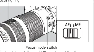 Focus mode switch
