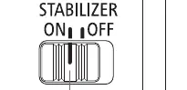 Image stabilizer switch