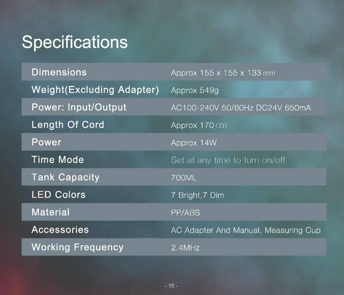 Manual operation buttons