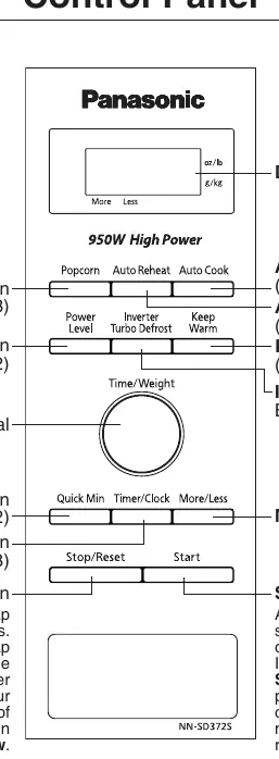 Control Panel layout