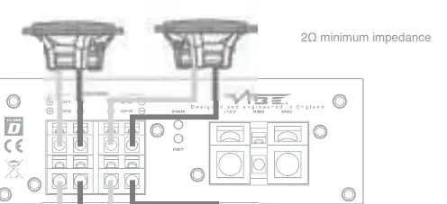 4 Channel Wiring Configuration diagram.