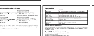 Wireless charging usage instructions.